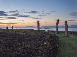 The Ring of Brodgar in Orkney.